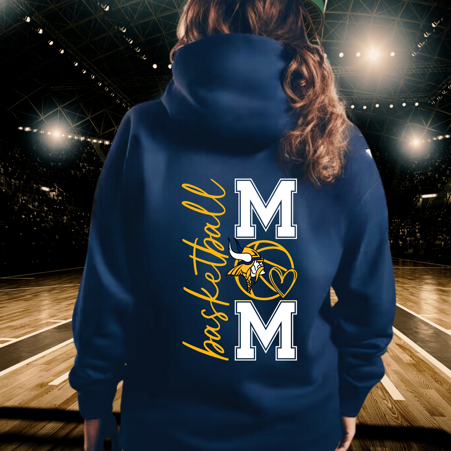 Basketball Mom ADULT Hoodie