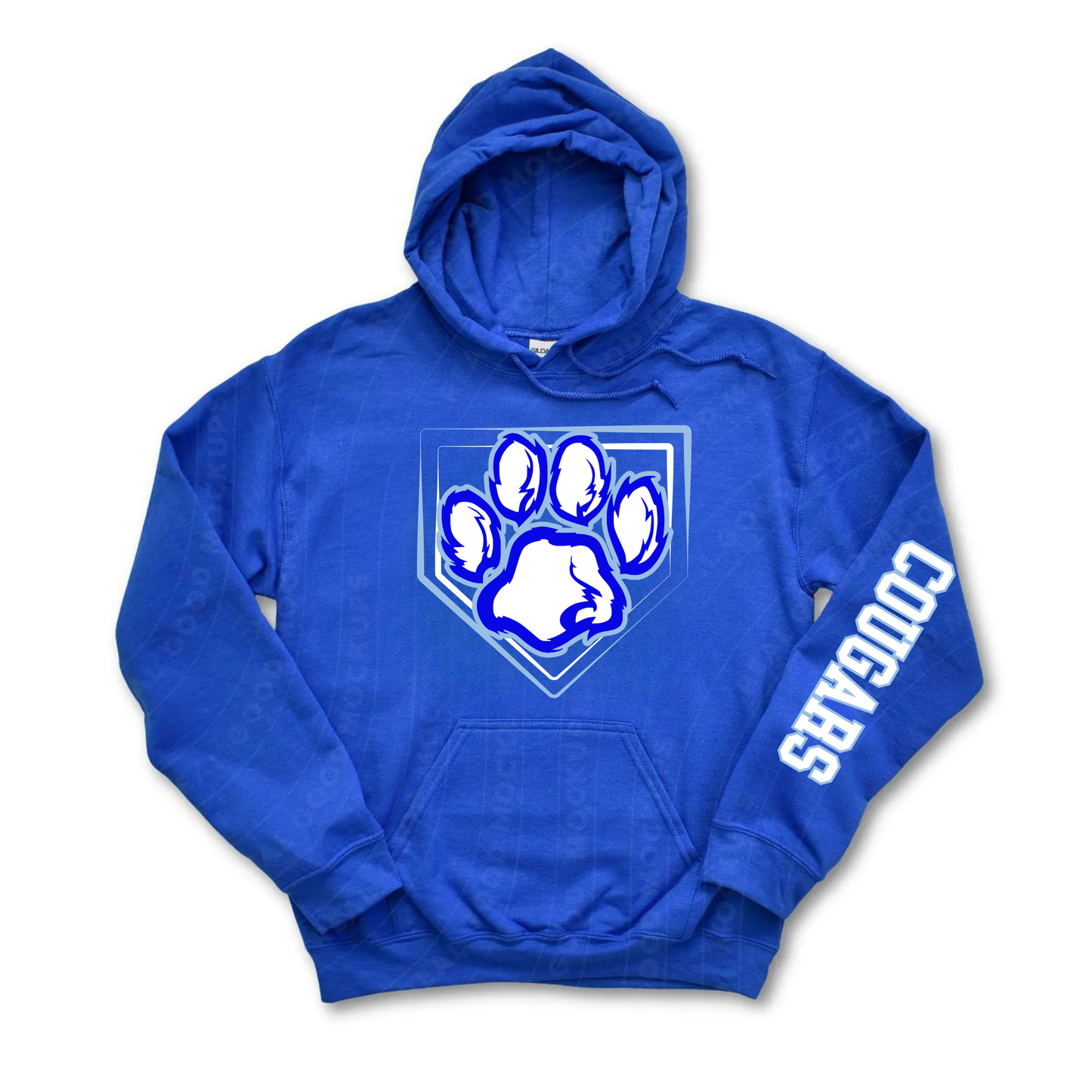 Great Lakes Cougars Baseball Unisex YOUTH Hoodie