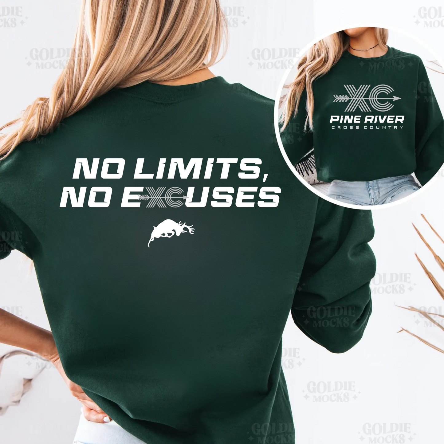 Pine River Cross Country UNISEX Crewneck Sweatshirt