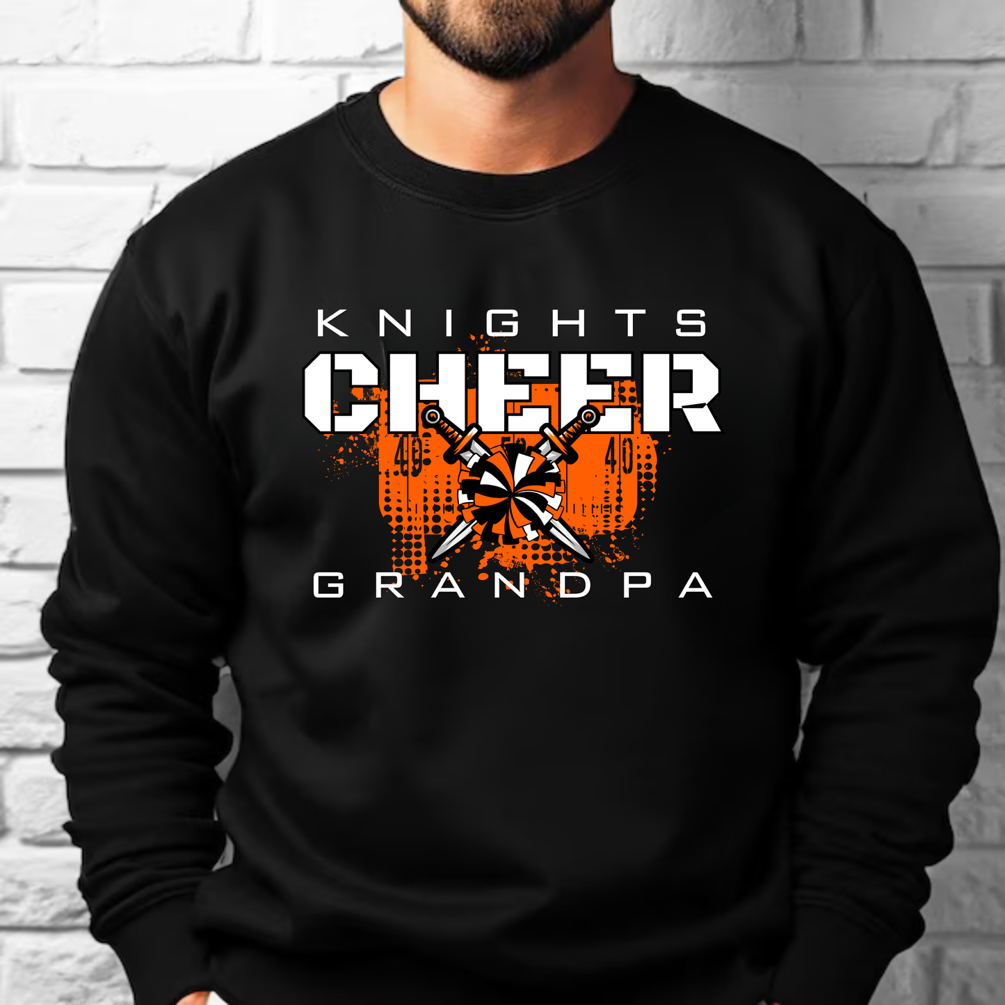 Knights Junior Cheer UNISEX Crewneck Sweatshirt