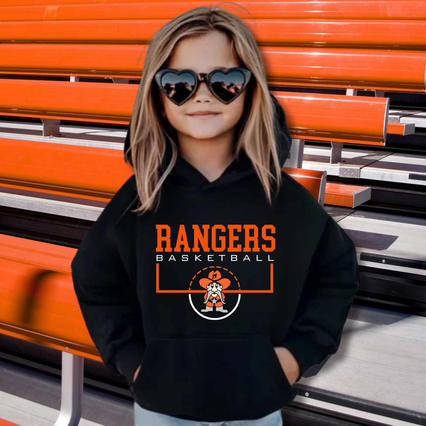 Manton Rangers Basketball Unisex YOUTH Hoodie