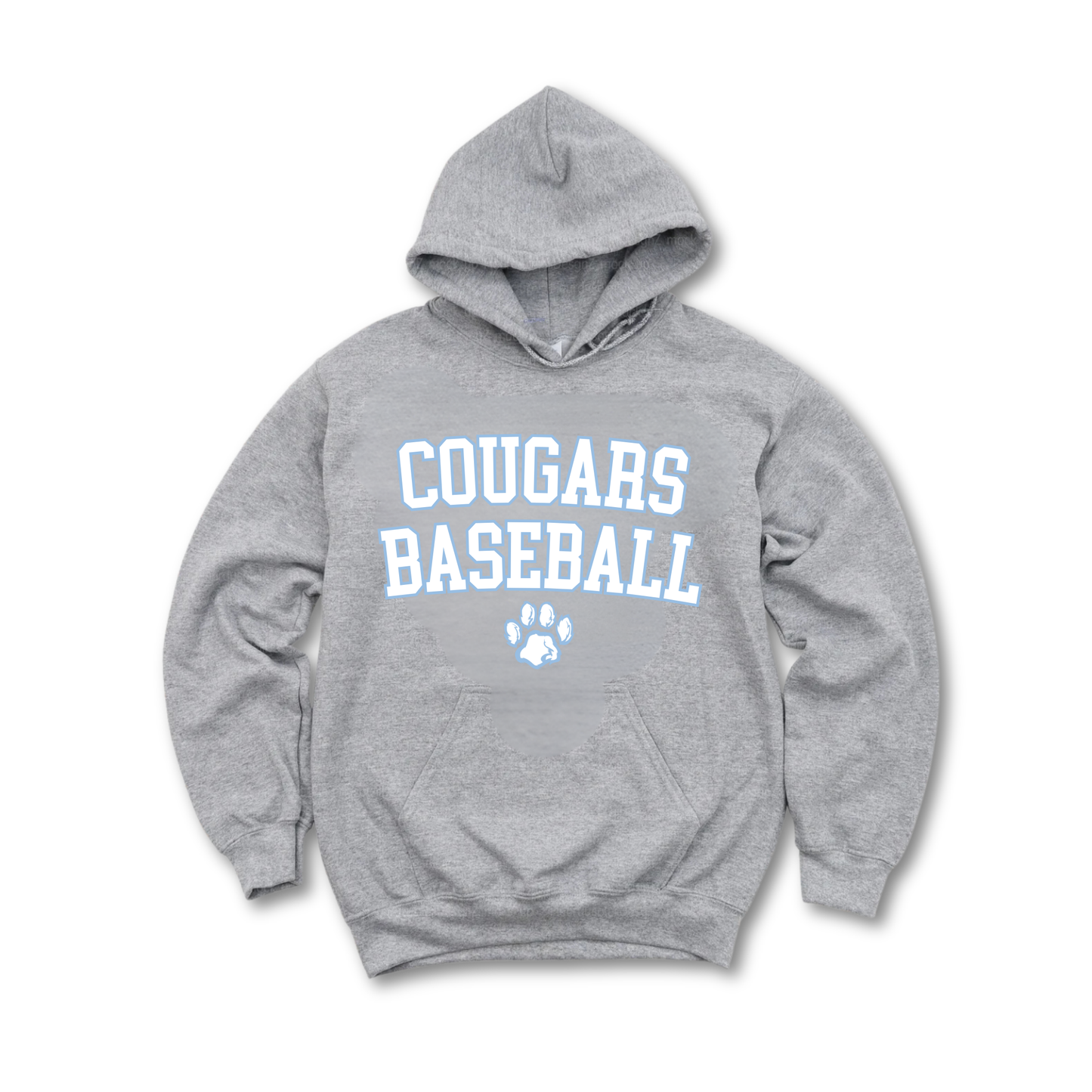 Great Lakes Cougars Baseball Unisex YOUTH Hoodie