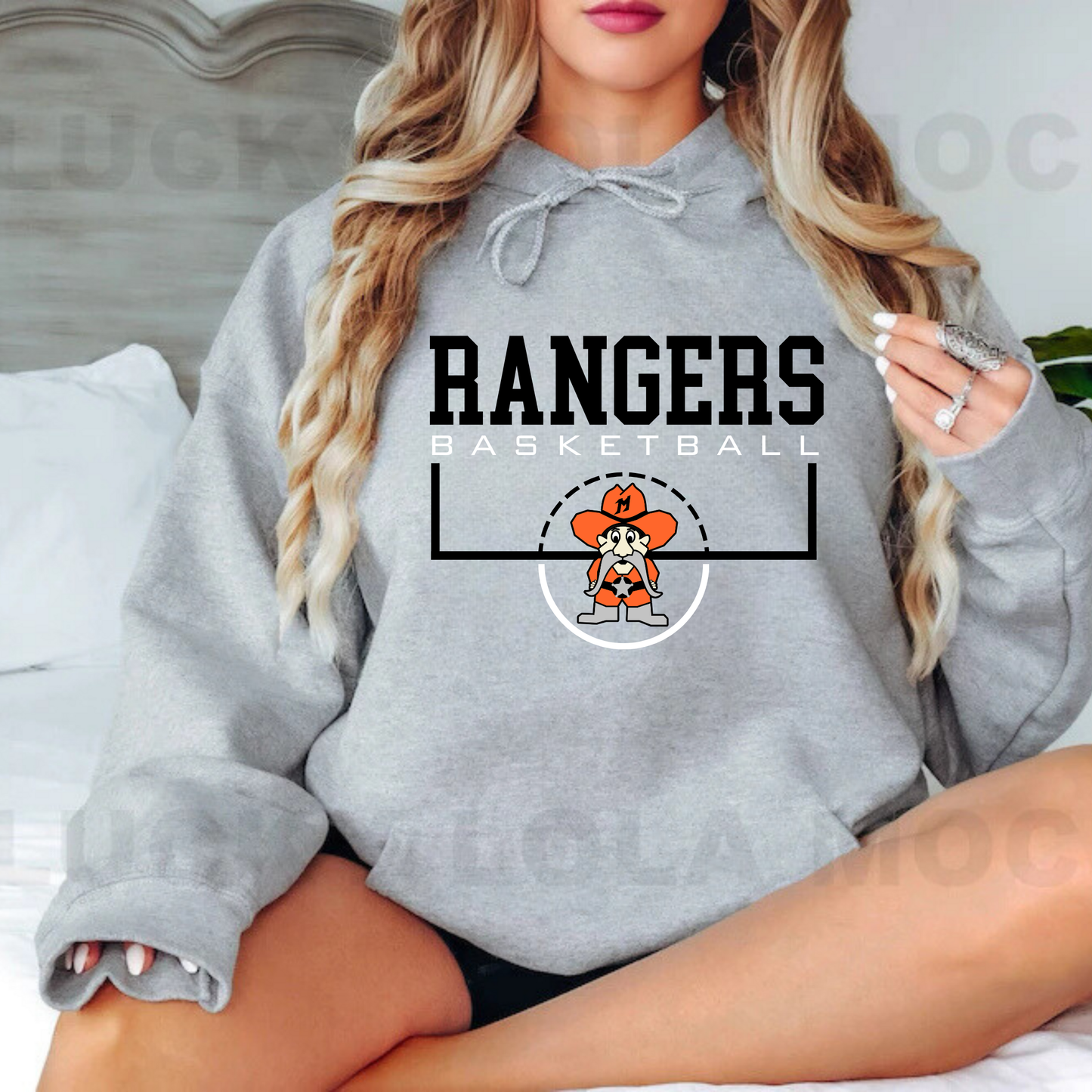 Manton Rangers Basketball ADULT Hoodie