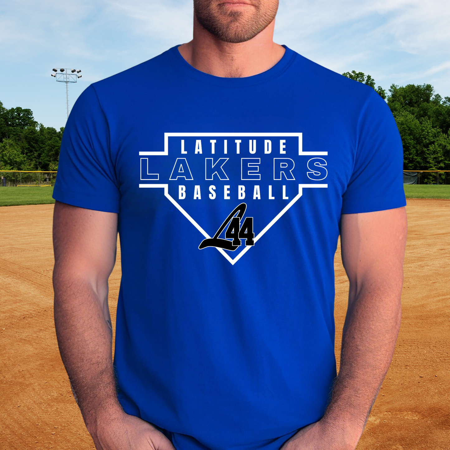 Latitude 44 Lakers Baseball UNISEX T-Shirt