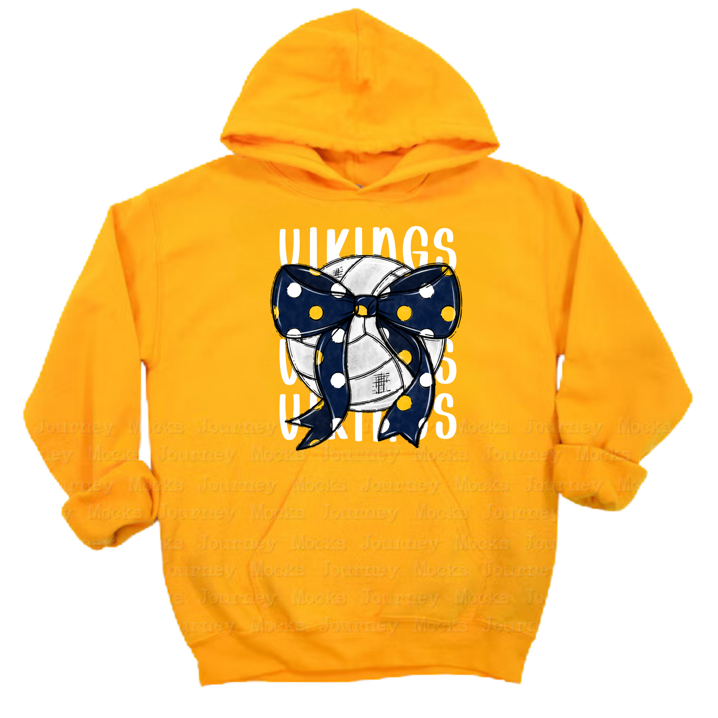 Cadillac Vikings Volleyball Unisex YOUTH Hoodie