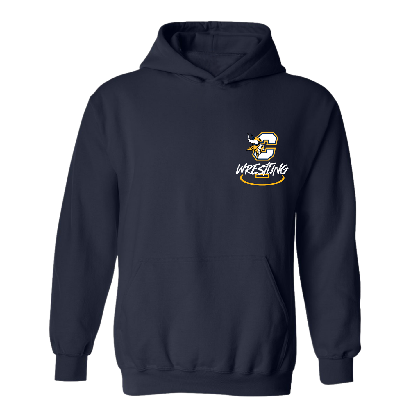 Cadillac Wrestling Flag ADULT Hoodie