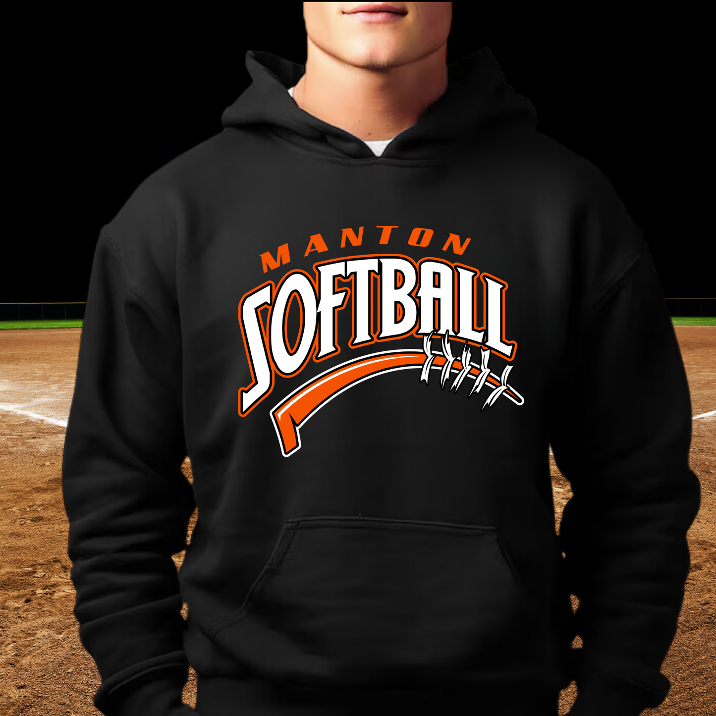 Manton Rangers Softball Unisex ADULT Hoodie