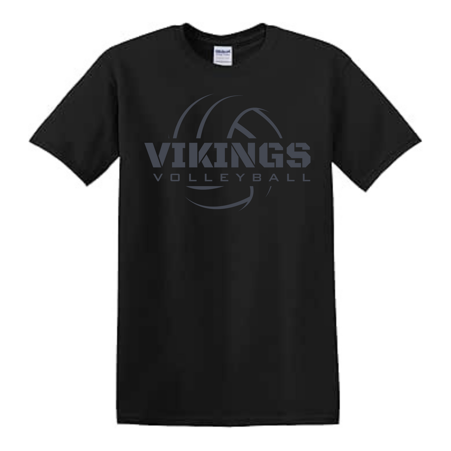 Cadillac Vikings BLACKOUT Volleyball ADULT Unisex T-Shirt