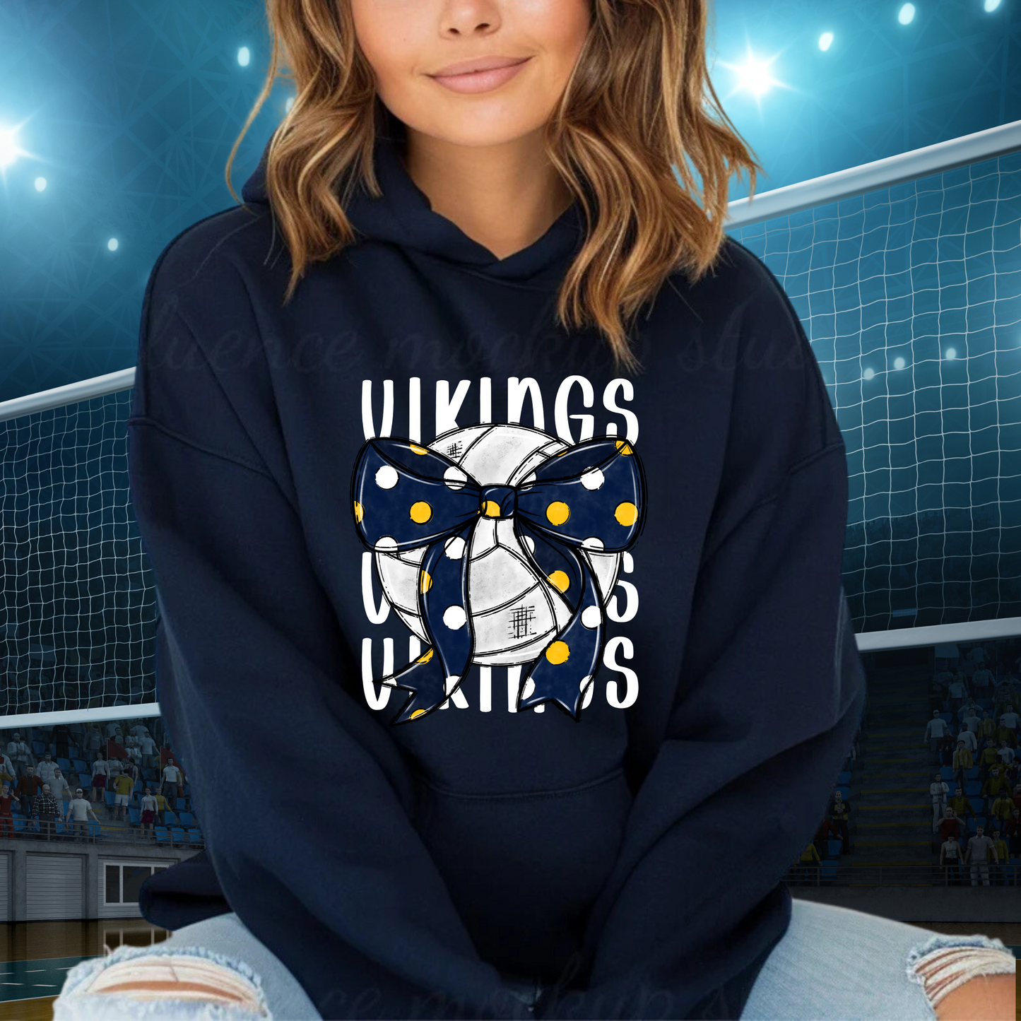Cadillac Volleyball ADULT Hoodie