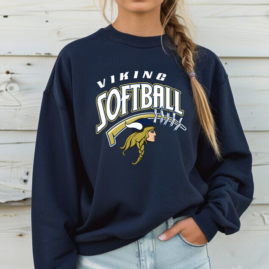 VSA Viking Softball ADULT Crewneck Sweatshirt