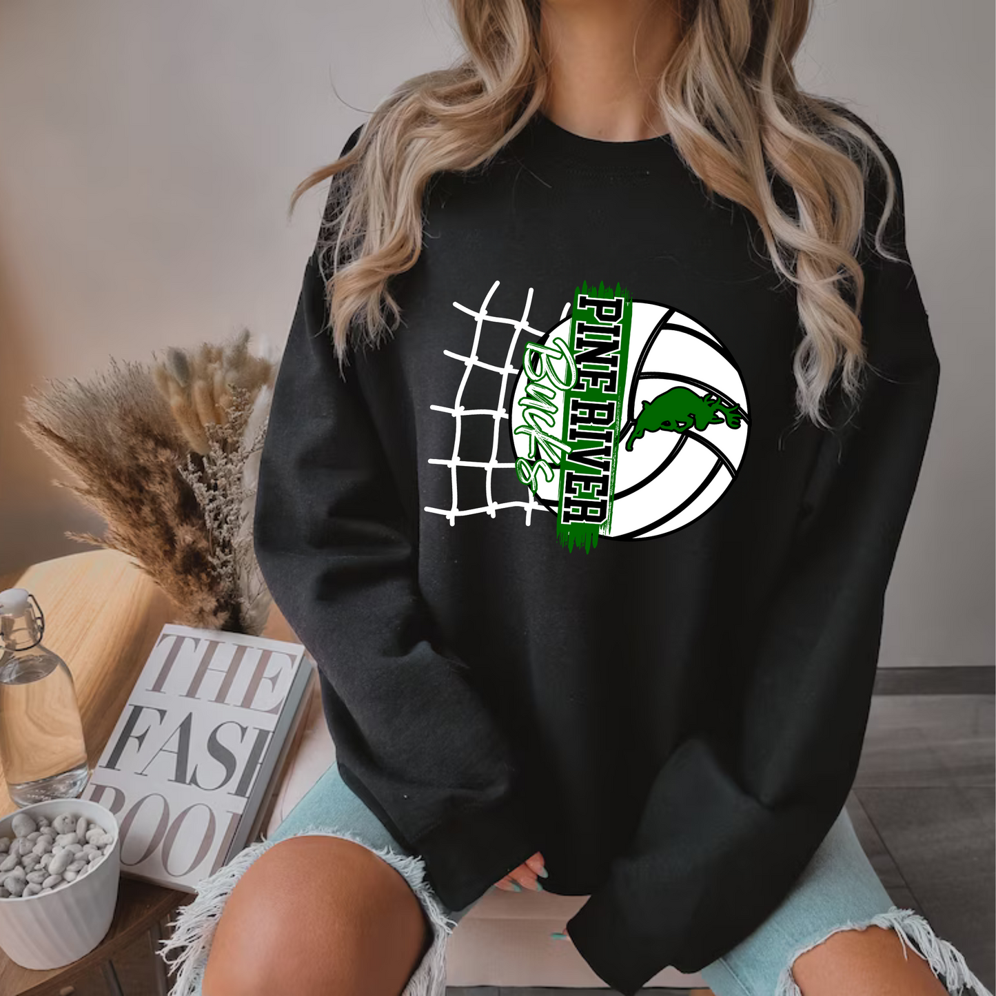 Bucks Volleyball Adult Crewneck Sweatshirt