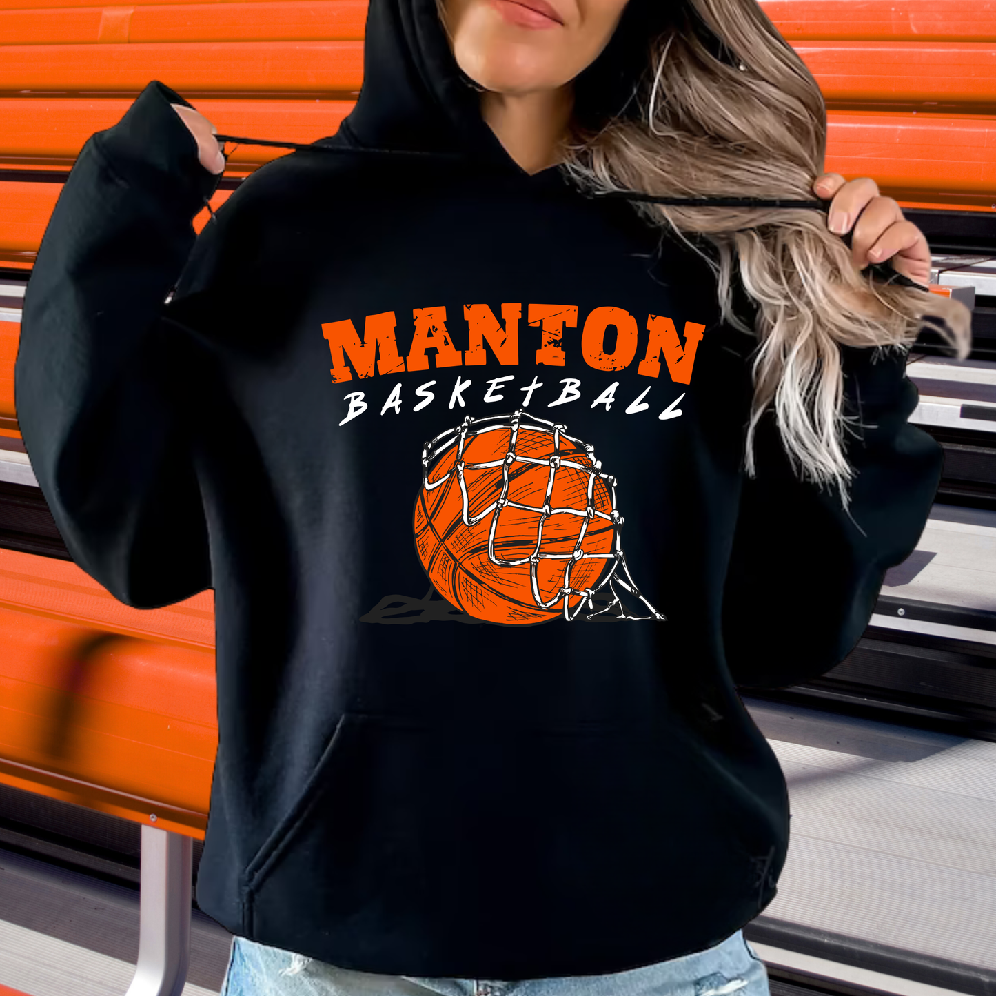 Manton Rangers Basketball ADULT Hoodie