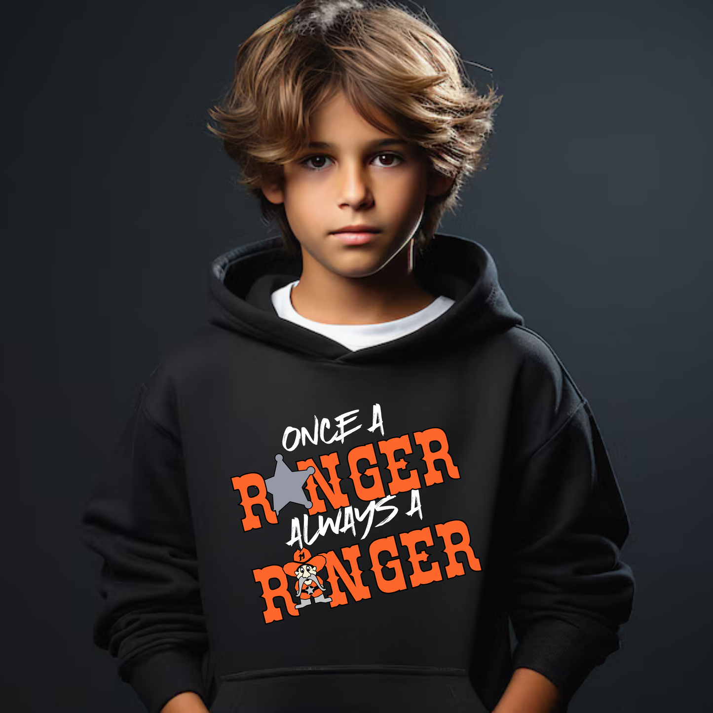 Manton Once A Ranger Always A Ranger Unisex YOUTH Hoodie