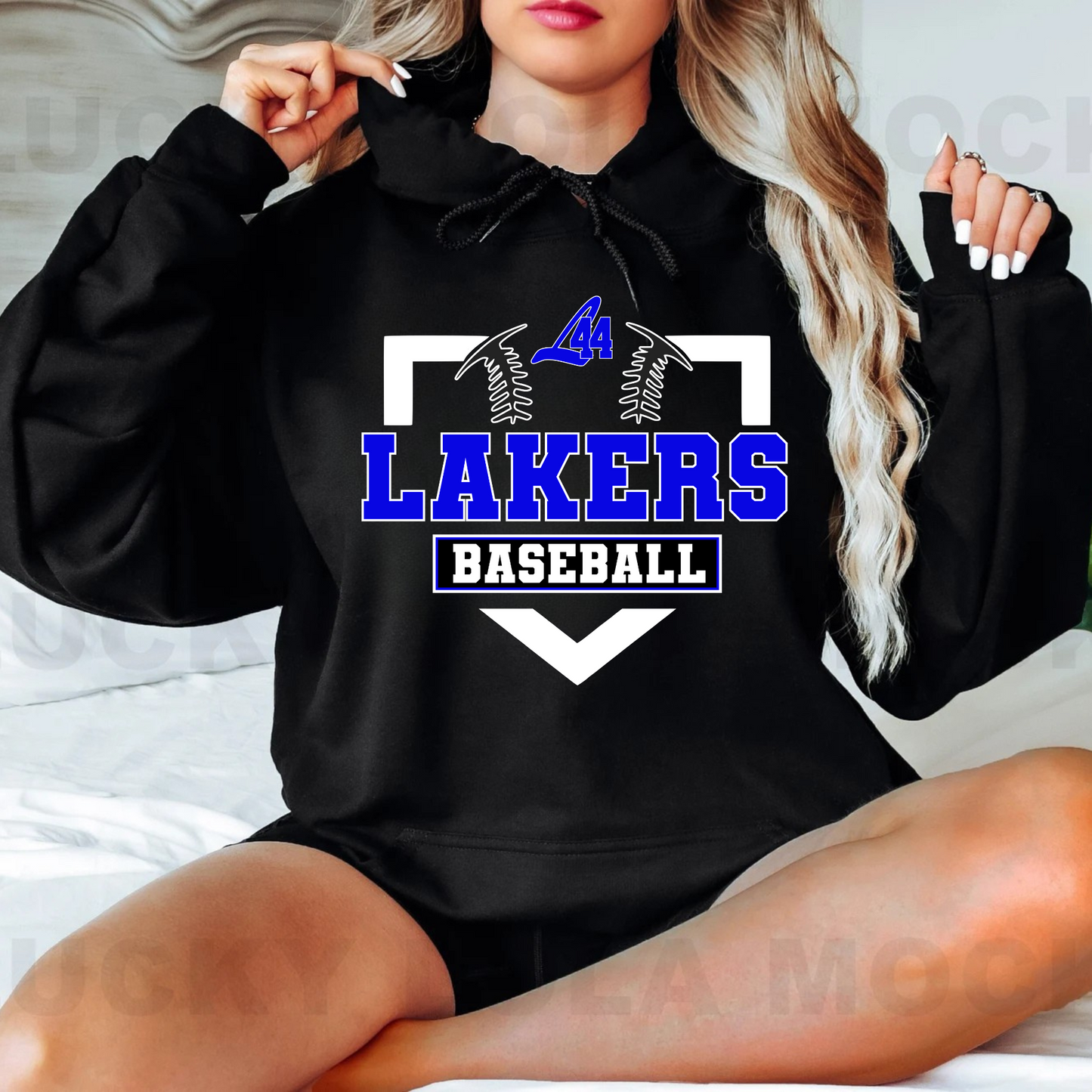 Latitude 44 Lakers Baseball ADULT Hoodie