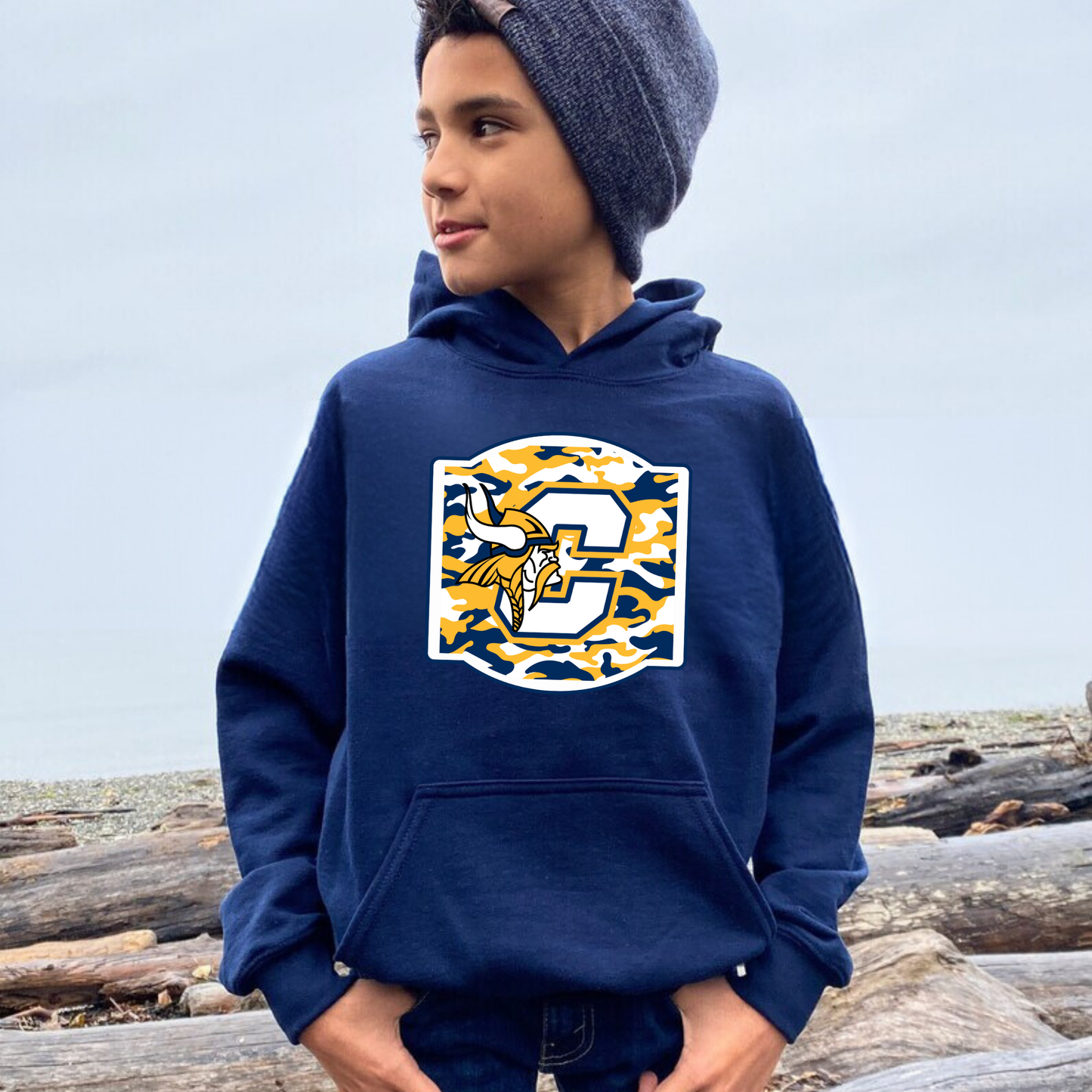 Cadillac Camo YOUTH Hoodie