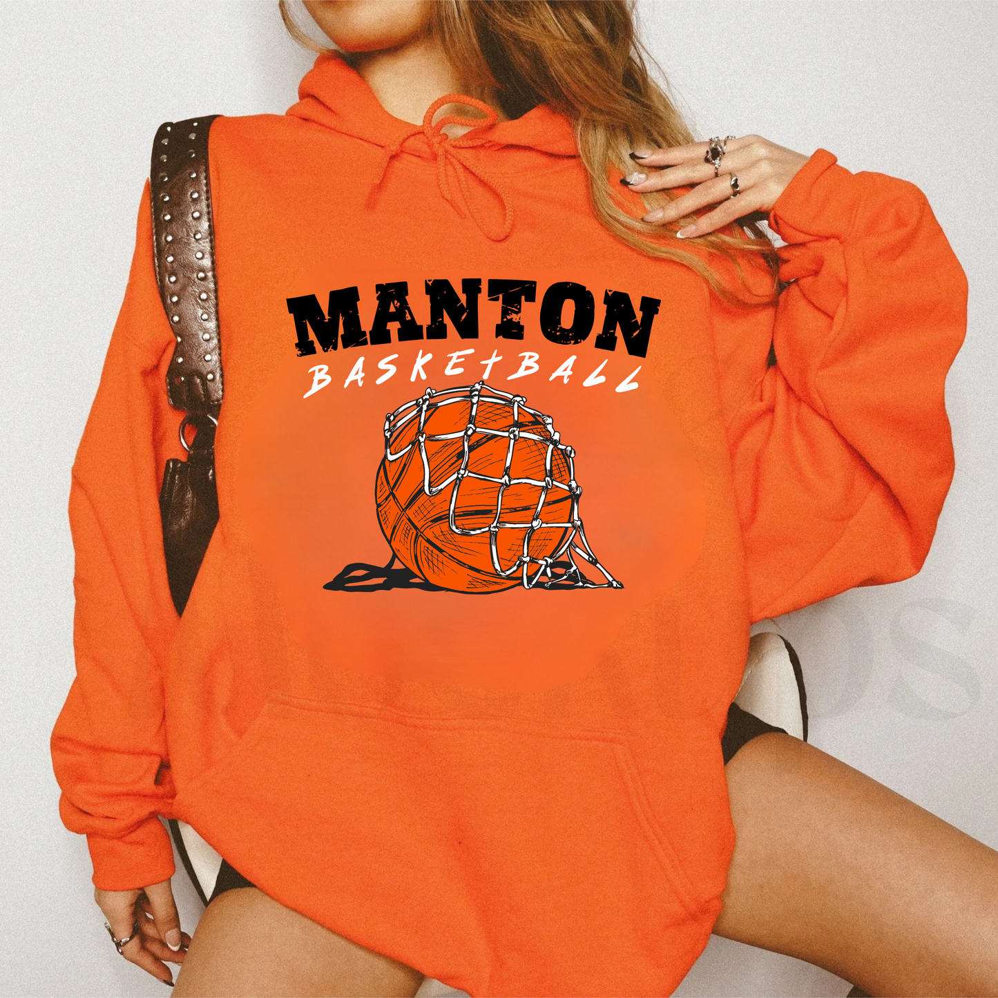 Manton Rangers Basketball ADULT Hoodie