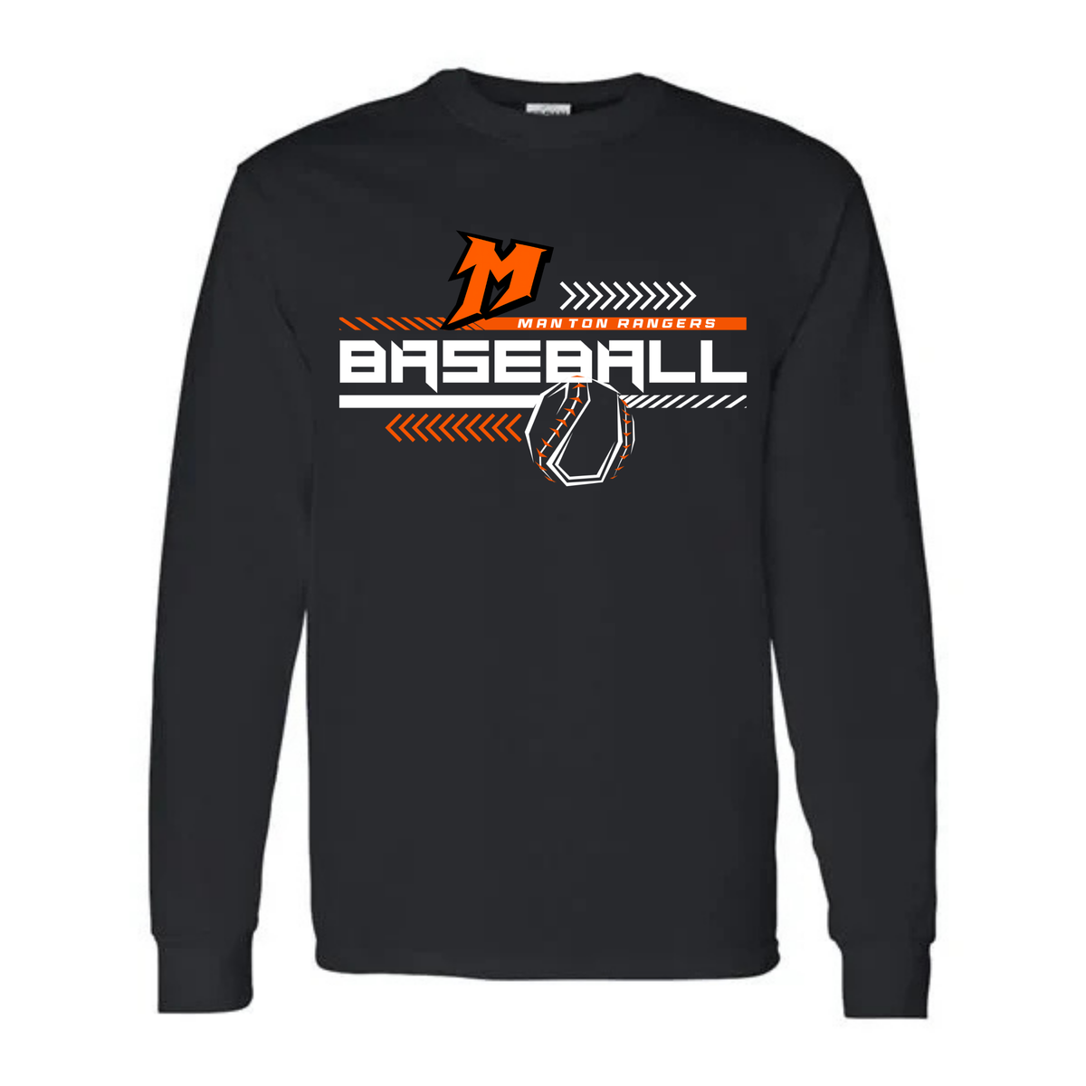 Manton Rangers Baseball UNISEX Long-Sleeve T-Shirt