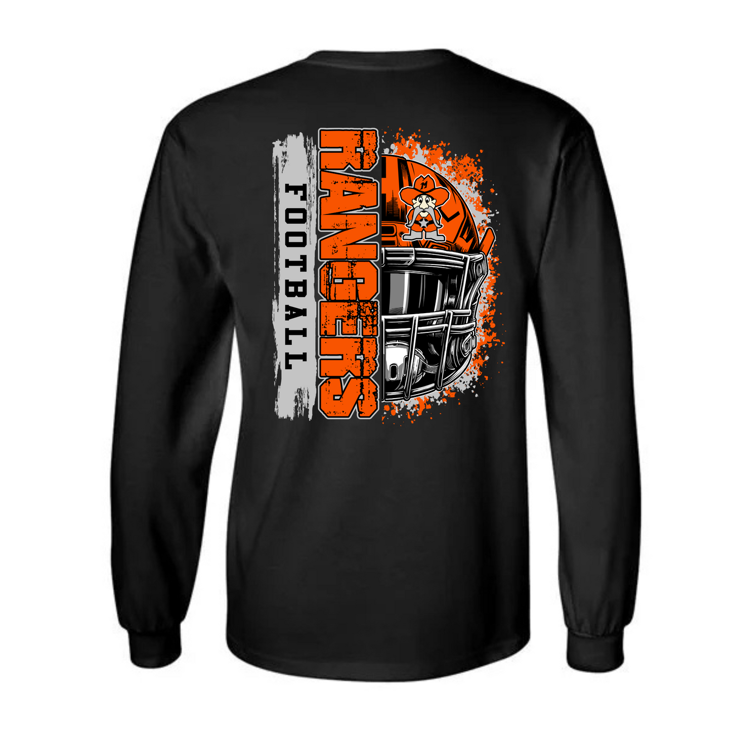 Manton Rangers Football UNISEX Long-Sleeve T-Shirt