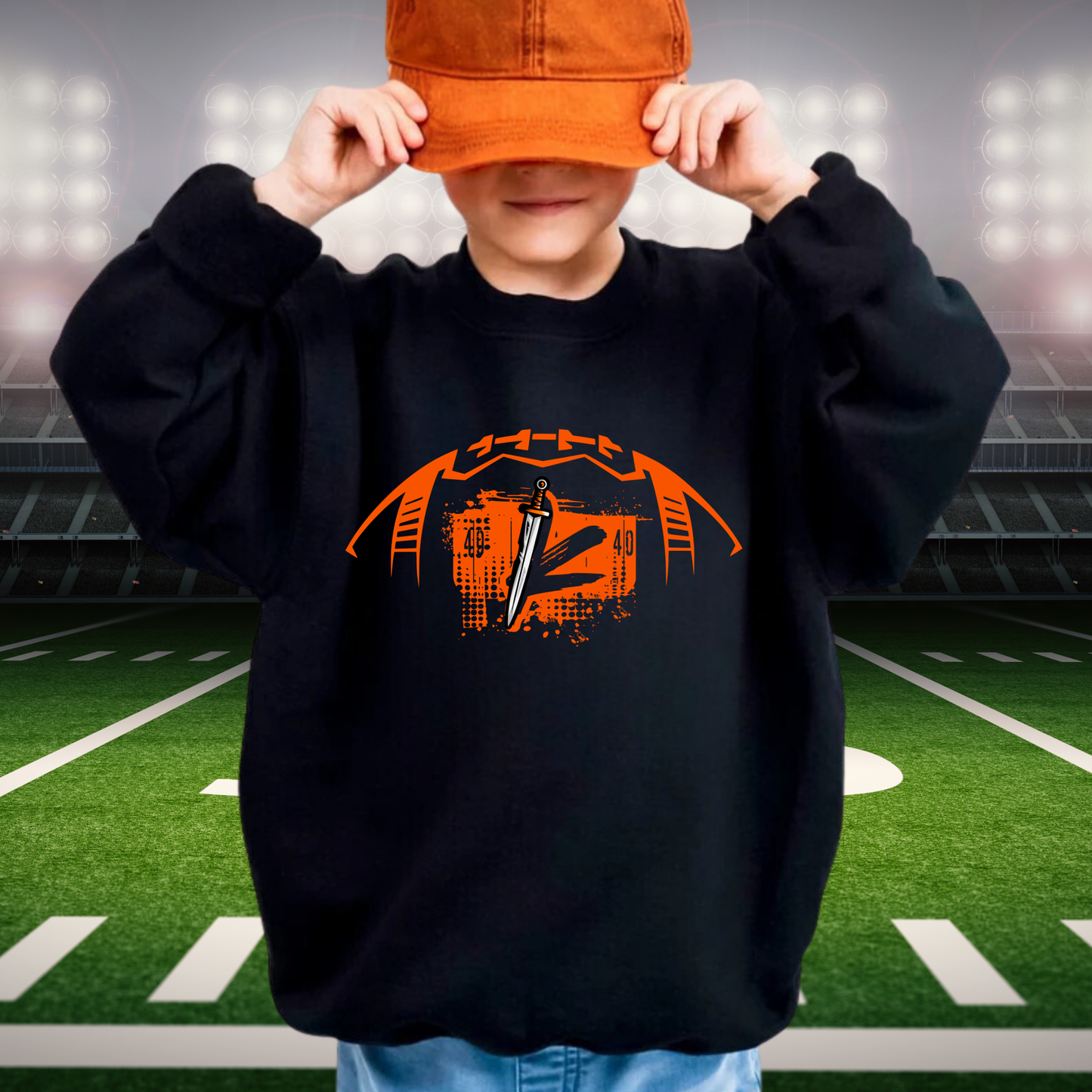 Knights Junior Football YOUTH Crewneck Sweatshirt