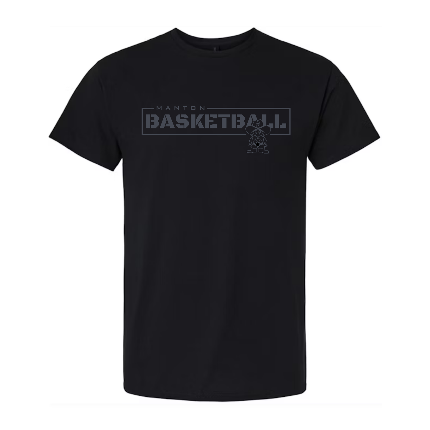BLACKOUT Manton Rangers Basketball ADULT Unisex T-Shirt