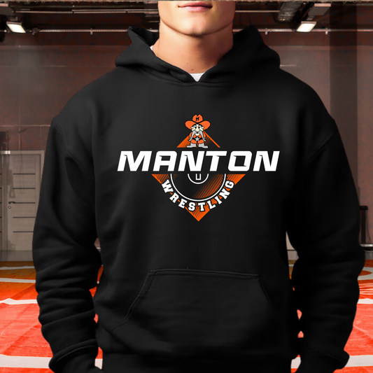 Manton Rangers Wrestling ADULT Hoodie