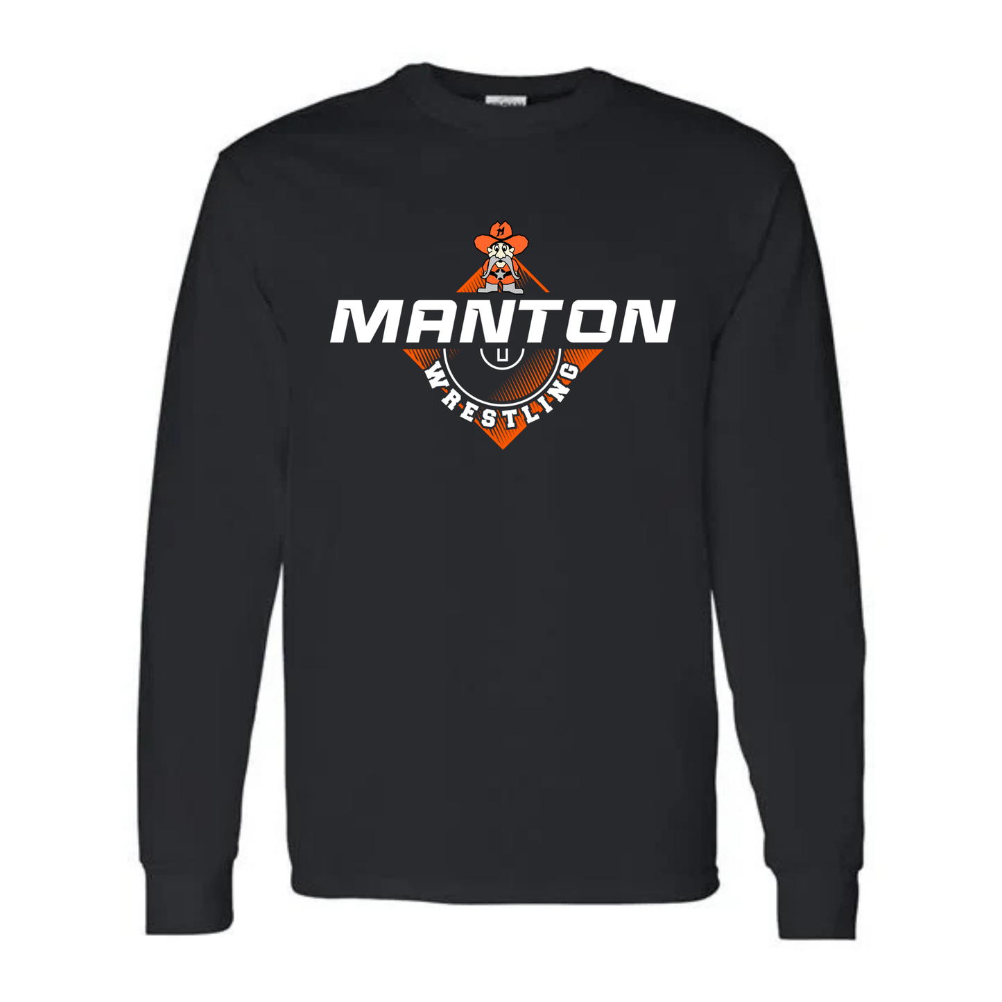 Manton Rangers Wrestling UNISEX Long-Sleeve T-Shirt