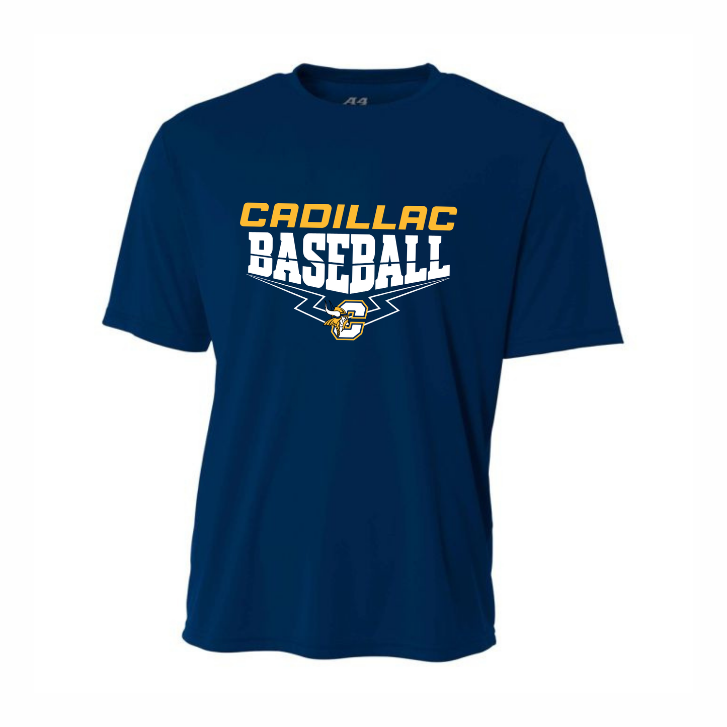 Cadillac Vikings Baseball DRI-FIT Cooling Performance T-Shirt