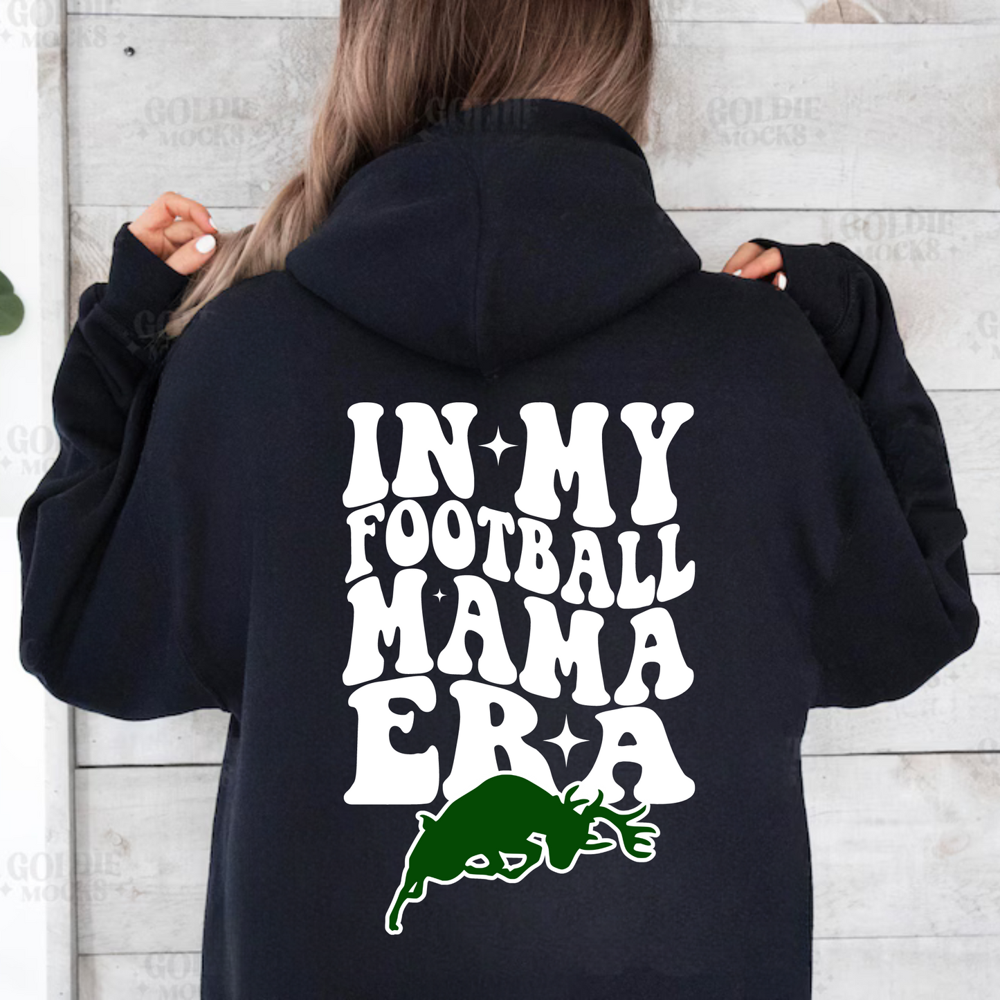 In My Football Mama Era Adult Hoodie