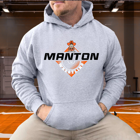 Manton Rangers Wrestling ADULT Hoodie