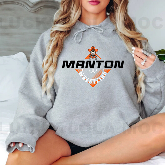 Manton Rangers Wrestling ADULT Hoodie