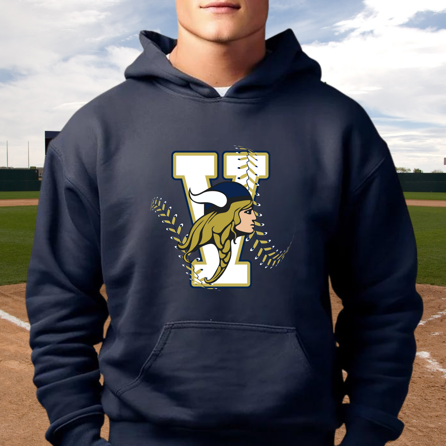 VSA Vikings Softball ADULT Hoodie