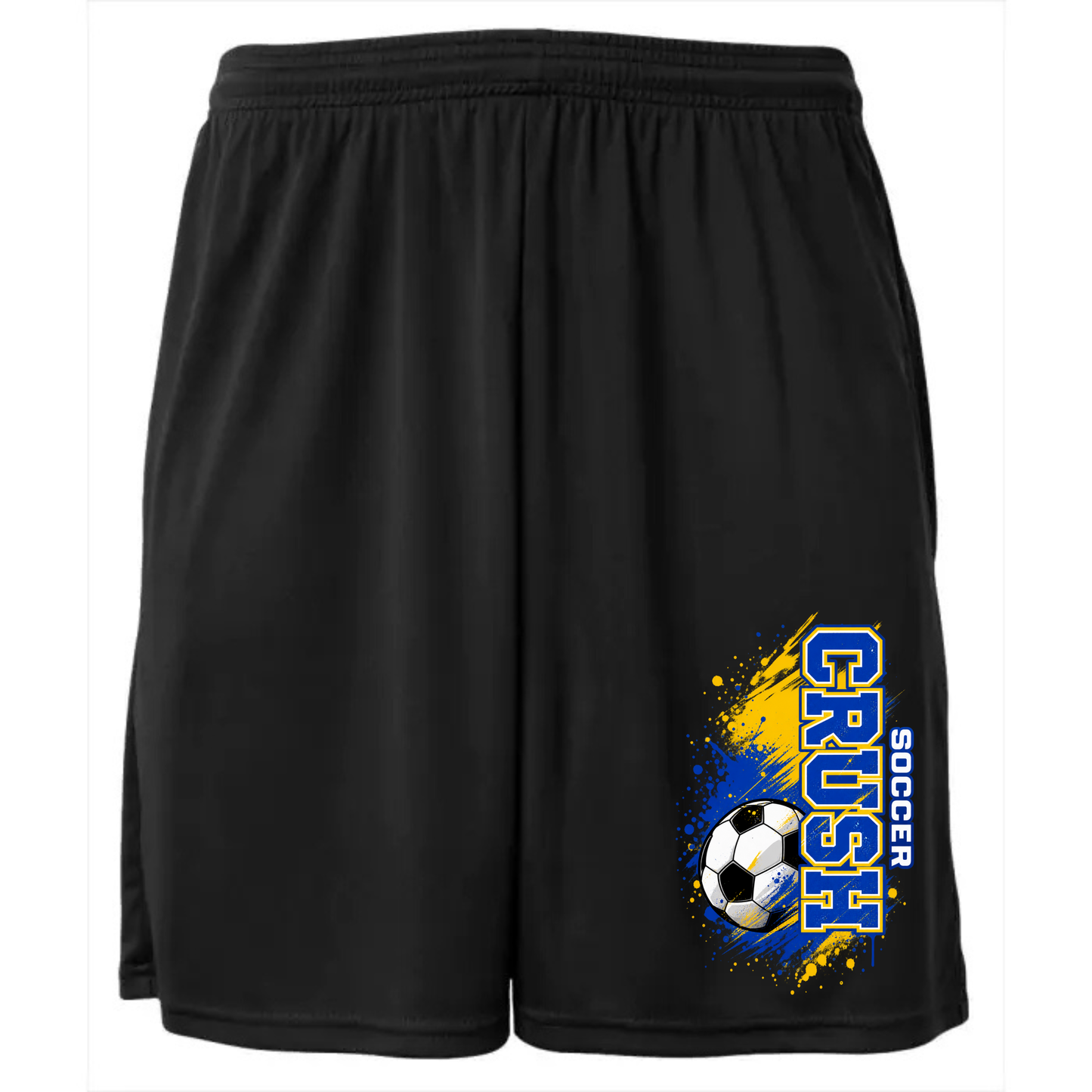 CRUSH Soccer Dri-Fit Cooling Performance Shorts w/ Pockets