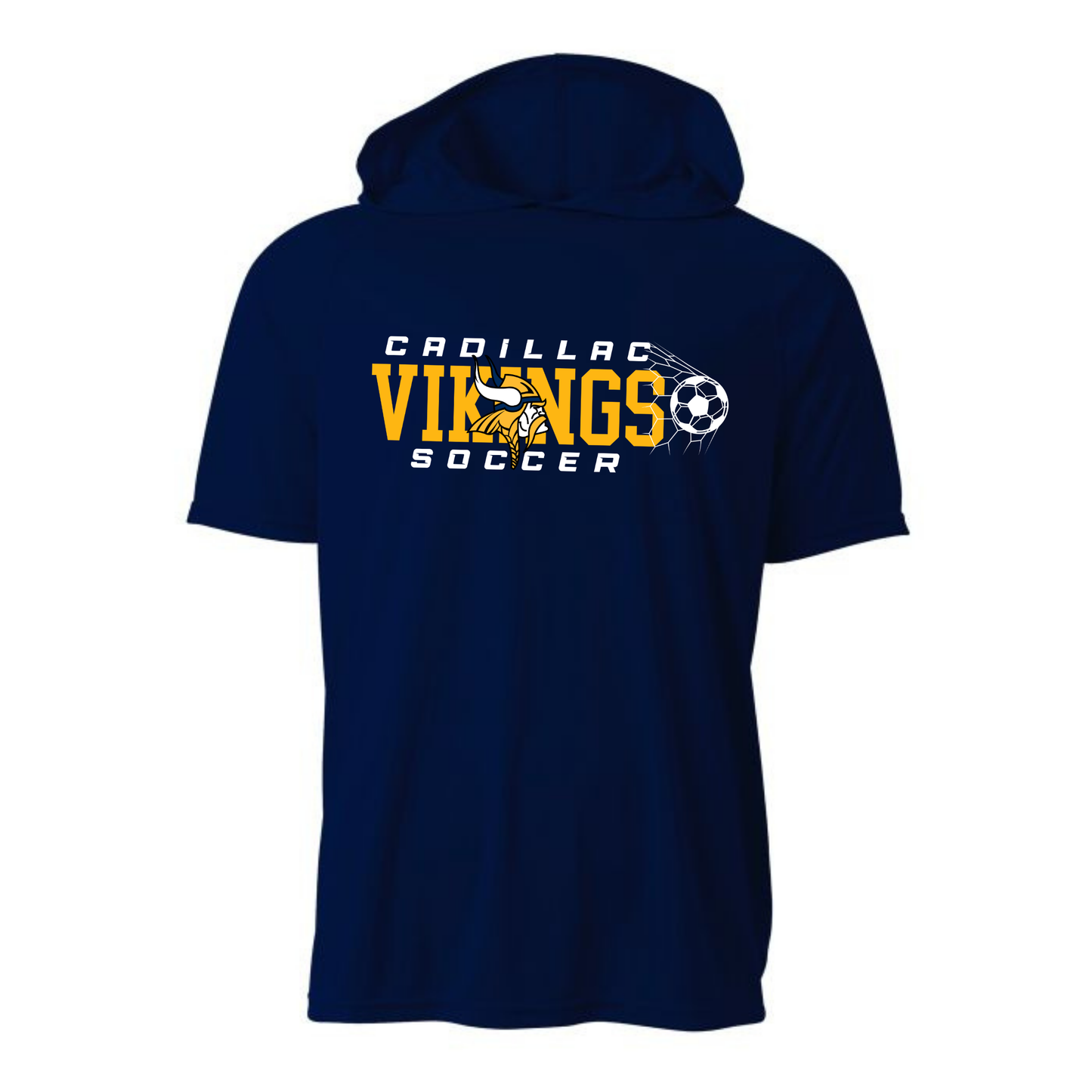 Cadillac Soccer DRI-FIT Cooling Performance Hooded T-Shirt