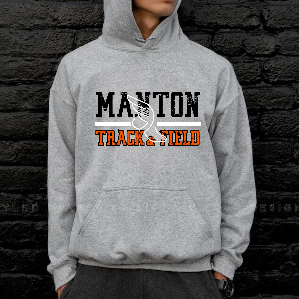 Manton Rangers Track Unisex YOUTH Hoodie