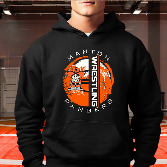 Manton Rangers Wrestling ADULT Hoodie