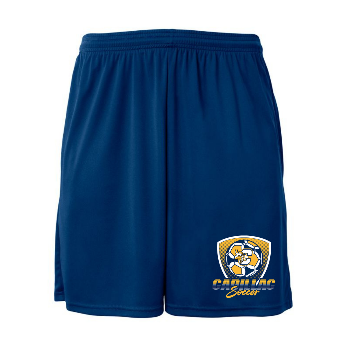 Cadillac Soccer Dri-Fit Cooling Performance Shorts w/ Pockets