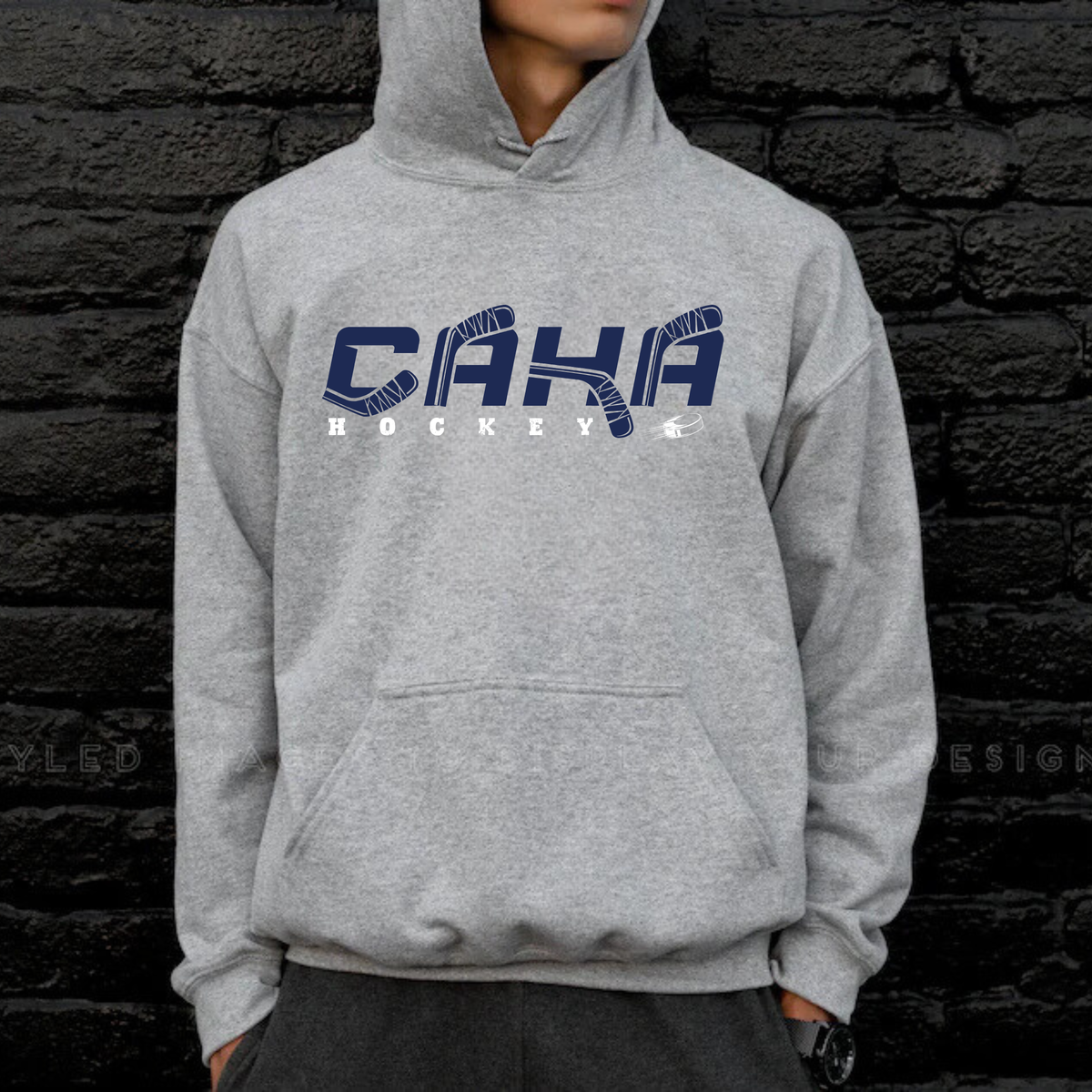 CAHA Hockey Unisex YOUTH Hoodie