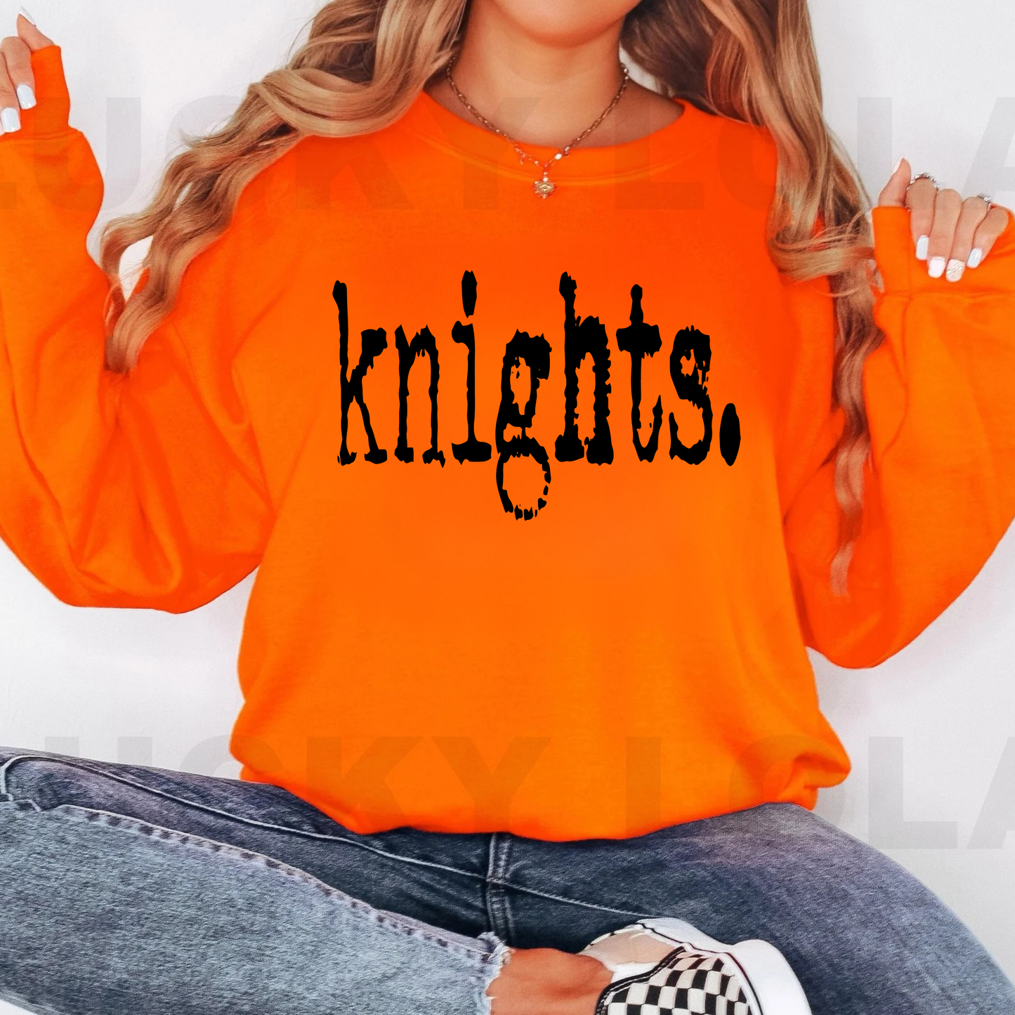 Knights Junior Football ADULT Unisex Crewneck Sweatshirt