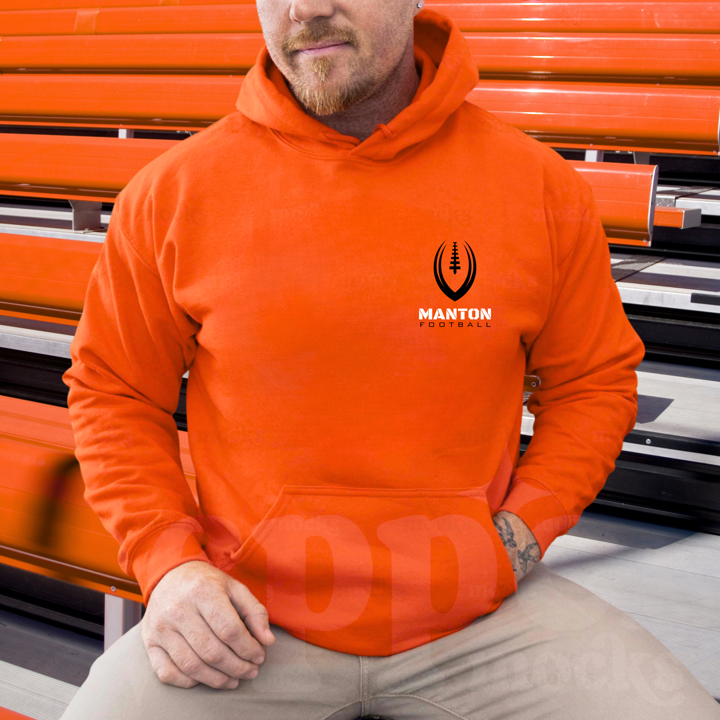 Manton Rangers Football ADULT Hoodie