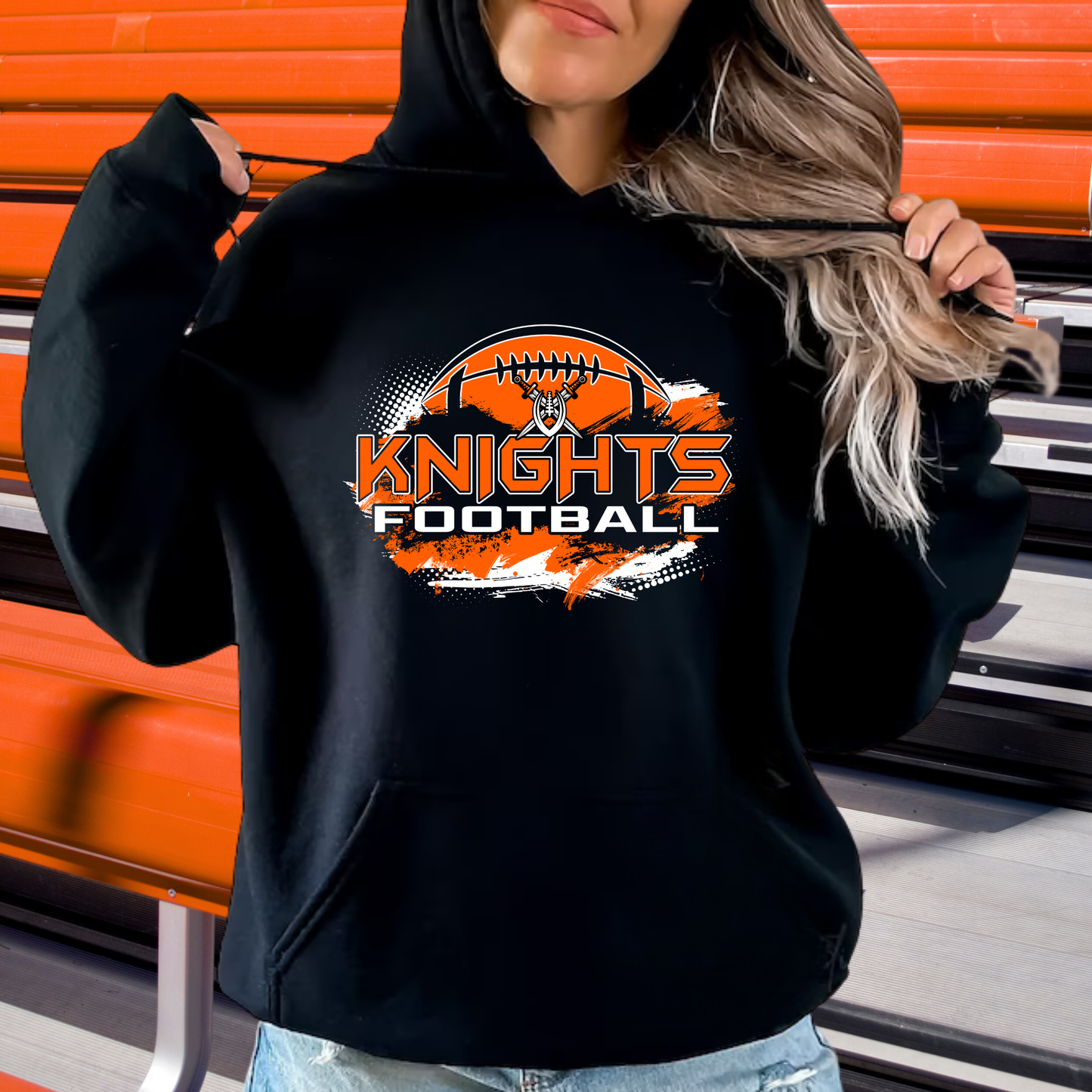Knights Junior Football ADULT Unisex Hoodie