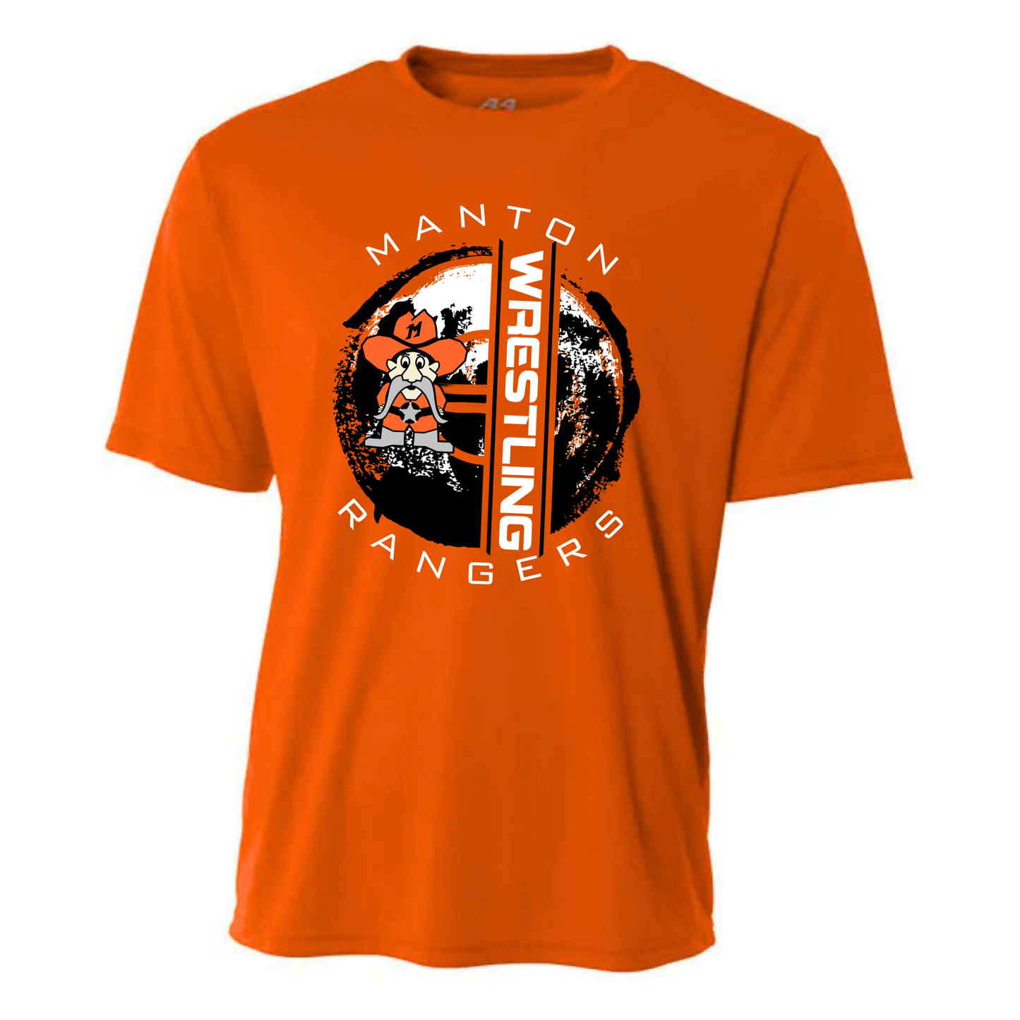 Manton Rangers Wrestling DRI-FIT Cooling Performance T-Shirt