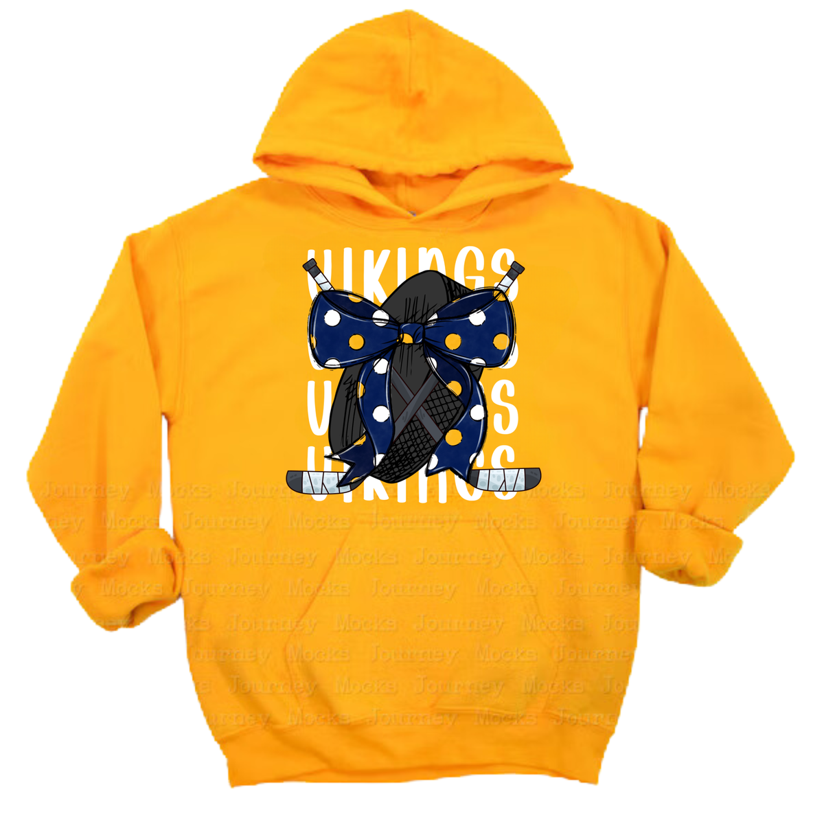 Cadillac Vikings Hockey ADULT Hoodie