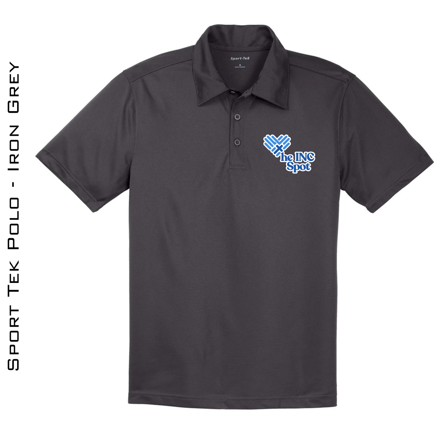 Love INC Dri-Fit MEN'S Performance Polo - IRON GREY
