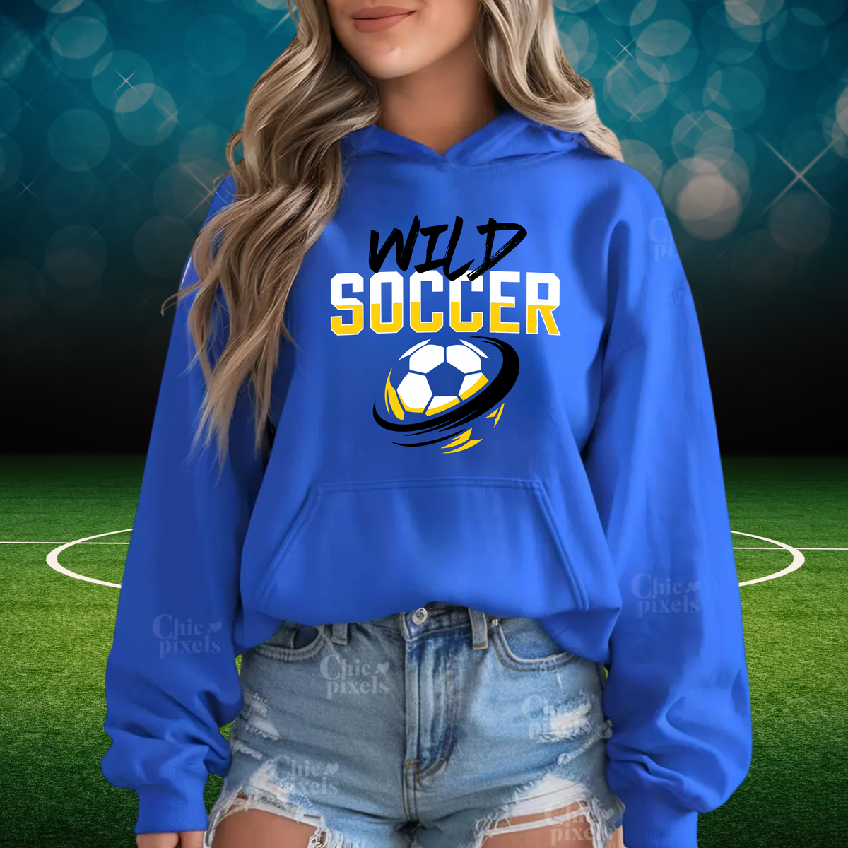 WILD Soccer UNISEX Hoodie