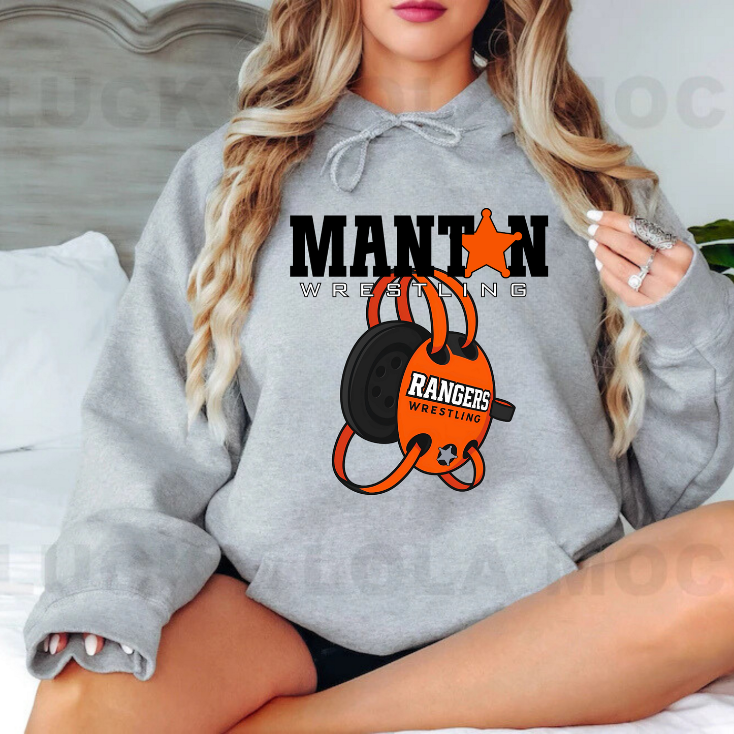 Manton Rangers Wrestling ADULT Hoodie
