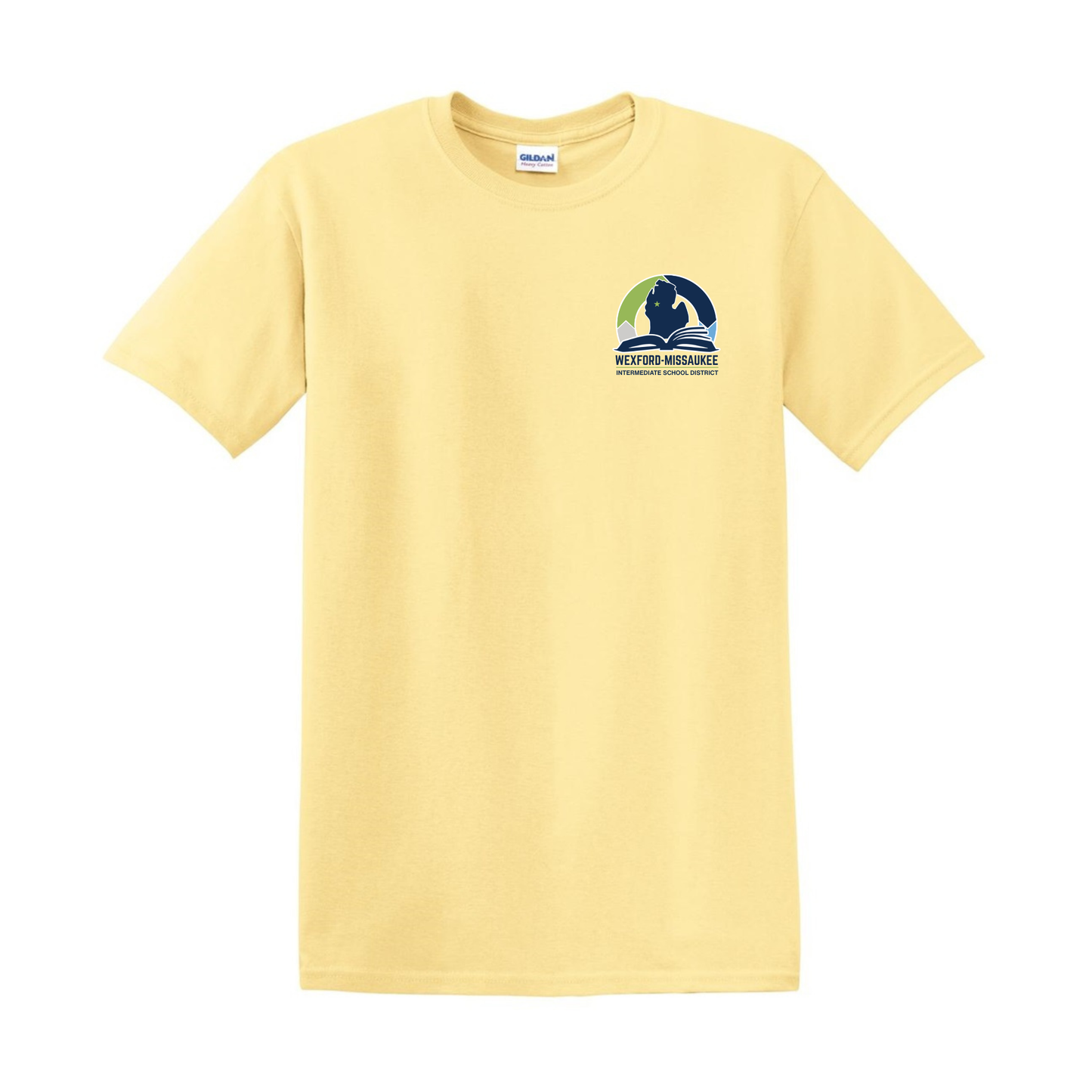 Wexford Missaukee ISD Adult UNISEX T-Shirt - YELLOW HAZE