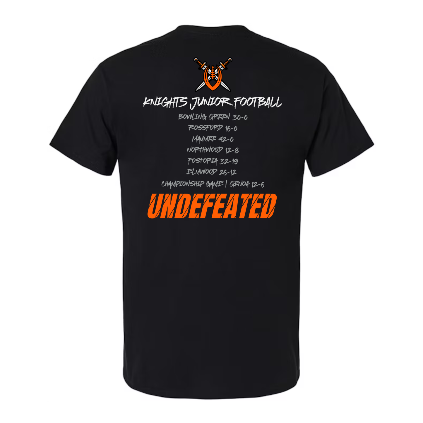 2025 CHAMPIONS Knights Junior Football ADULT Unisex T-Shirt