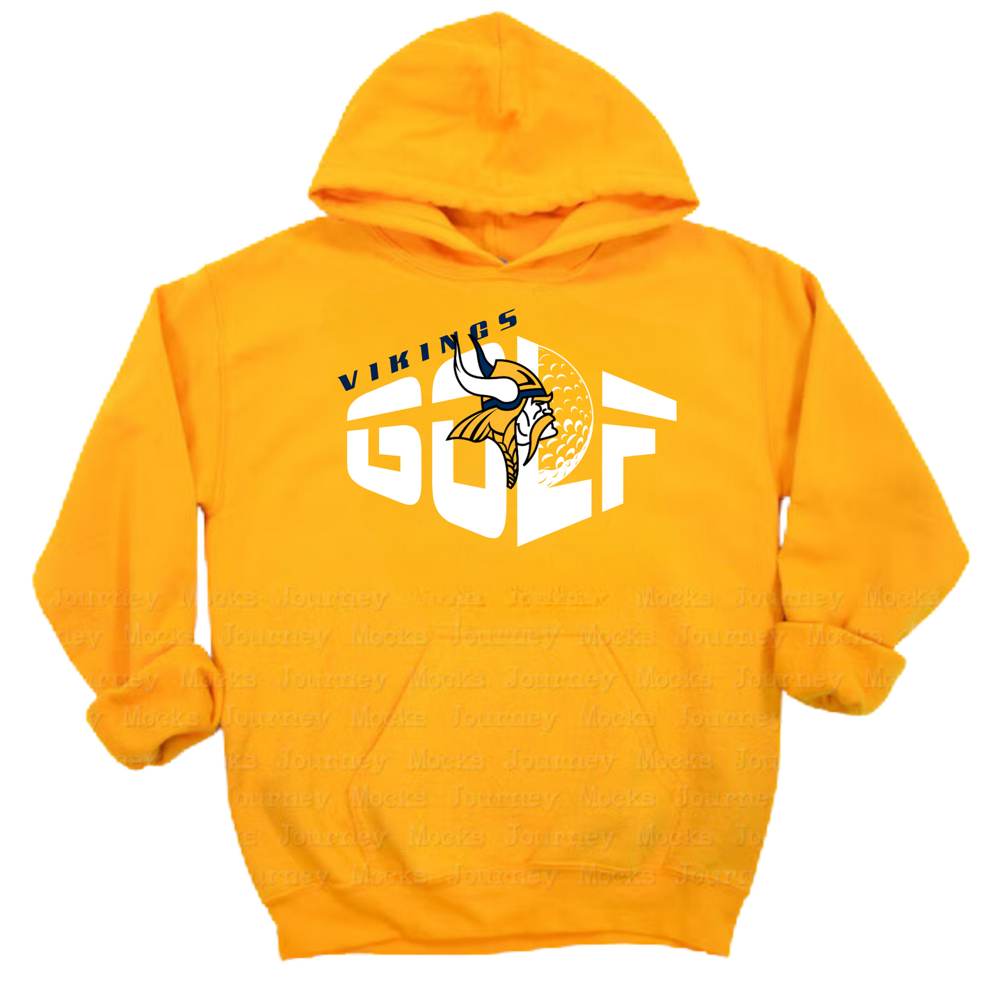 Cadillac Vikings Golf ADULT Hoodie