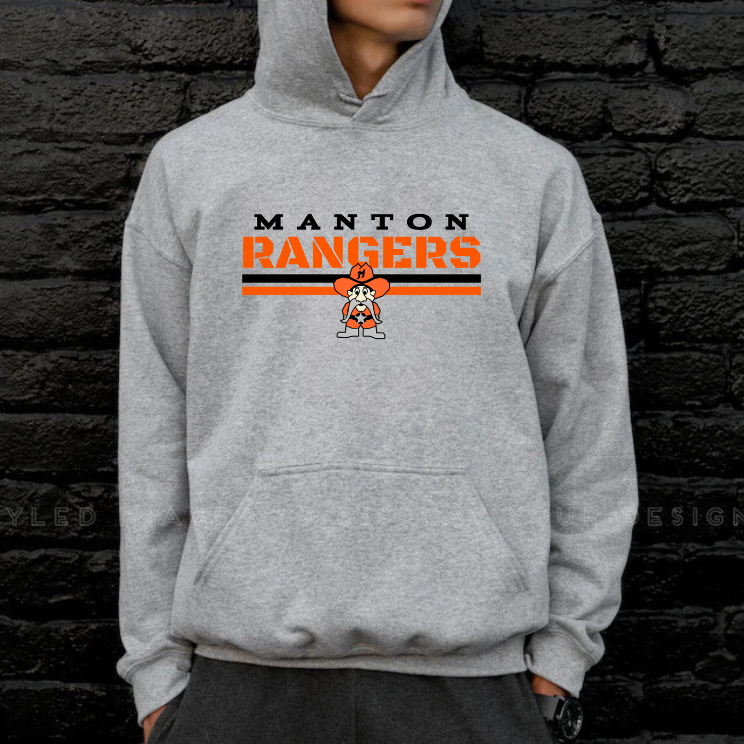 Manton Rangers Unisex YOUTH Hoodie