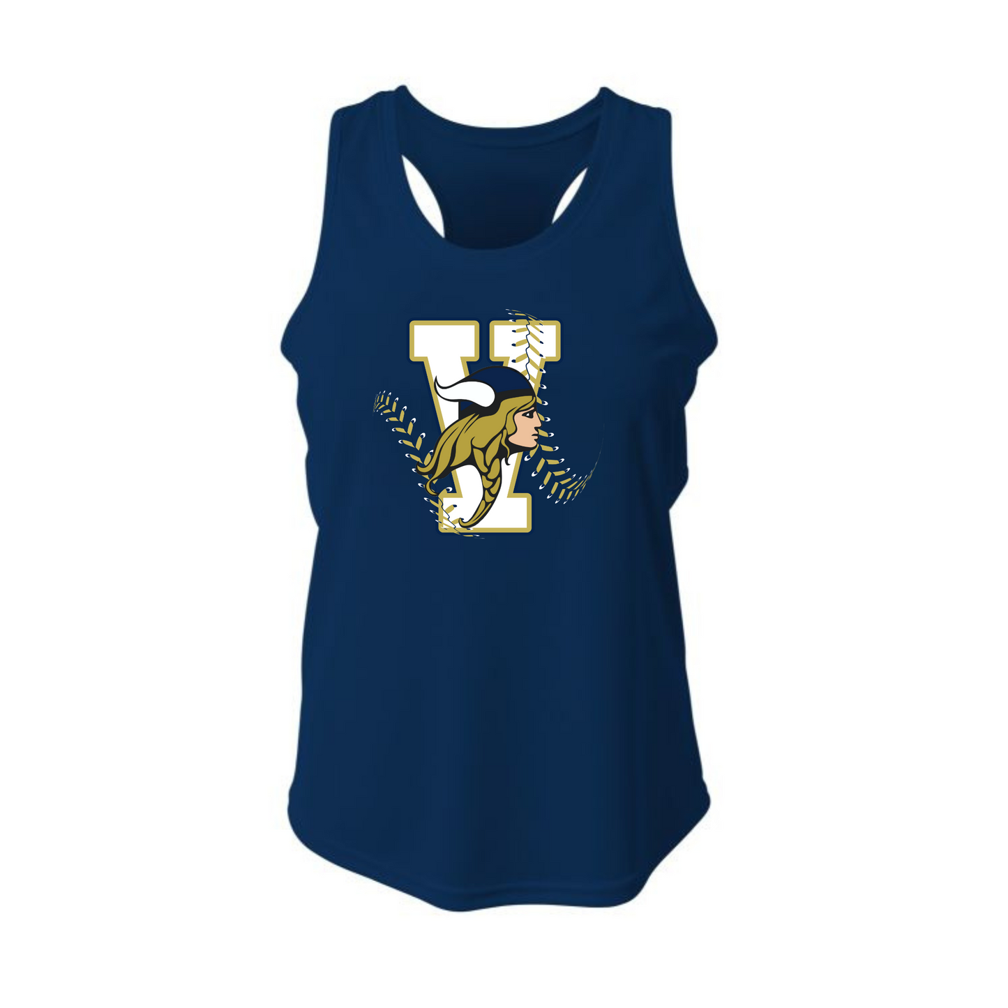 VSA Viking Softball ADULT Racerback Tank Top